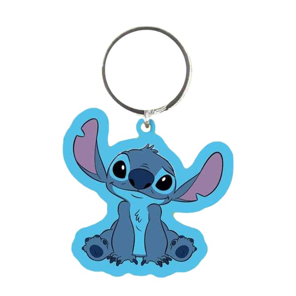 Lilo & Stitch PVC Nyckelring One Size Blå/Silver Blue/Silver One Size