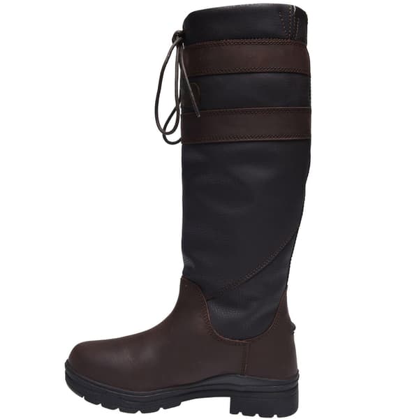 Brogini Dam/Dam Longridge Läder Ridstövlar Brown 6 UK
