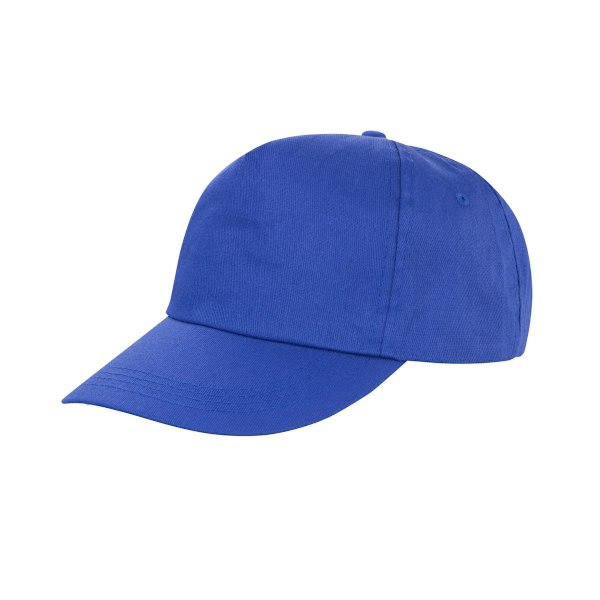 Result Unisex Core Houston 5 Panel Printers Baseball Cap One Si Royal One Size