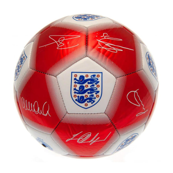 England FA Skill Signature Football 1 Röd/Vit/Blå Red/White/Blue 1