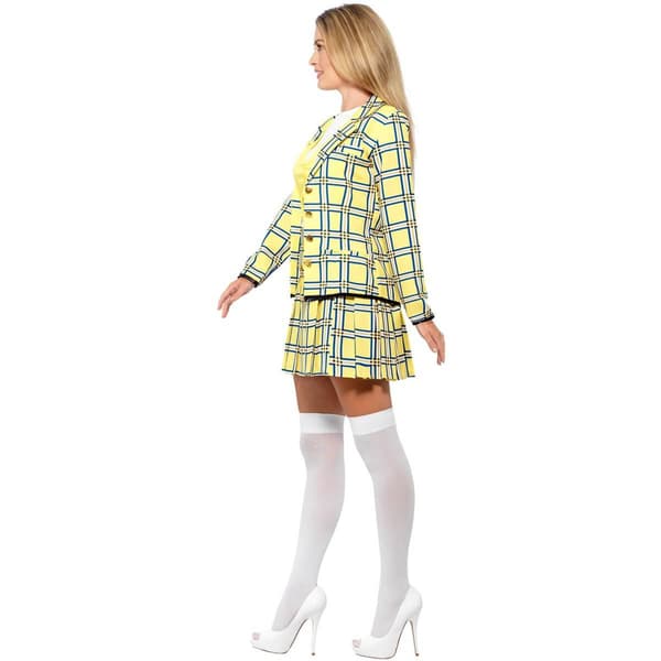 Clueless Dam/Dam Cher Kostym M Gul/Blå/Vit Yellow/Blue/White M