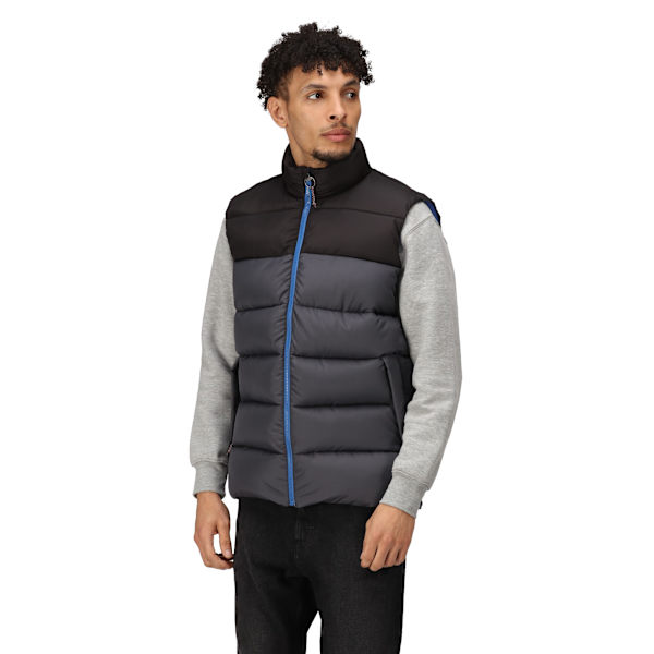Regatta Professional Herr Colour Block Väst M Seal Grey/Svart Seal Grey/Black M