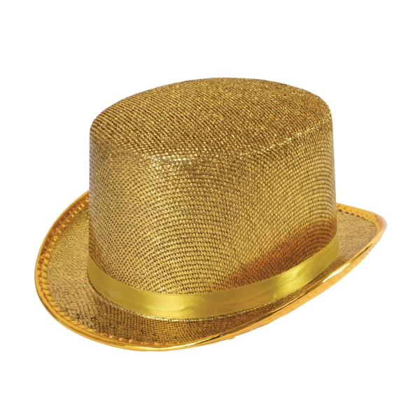 Bristol Novelty Unisex Vuxen Top Hat One Size Guld Gold One Size