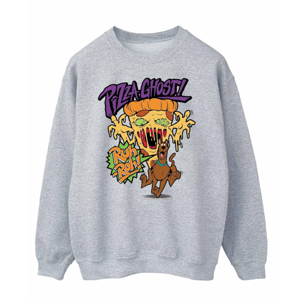 Scooby Doo Herr Pizza Ghost Sweatshirt S Sports Grey Sports Grey S