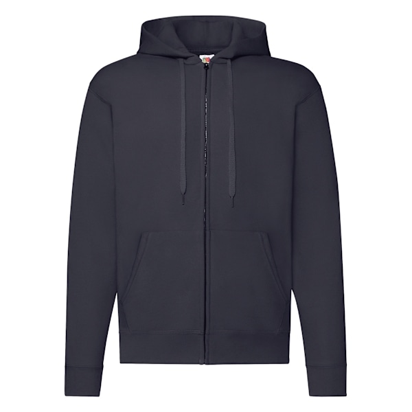 Fruit of the Loom Classic Zipped Hoodie M Deep Navy Deep Navy M