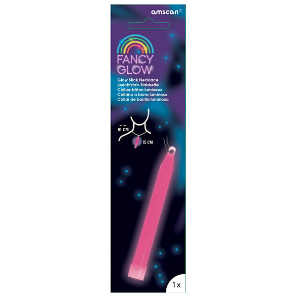 Amscan Party Glow Stick En Storlek Rosa Pink One Size