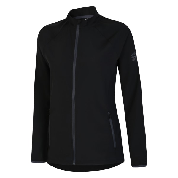 Umbro Womens/Ladies Pro Training Woven Jacket 8 UK Black/Carbon Black/Carbon 8 UK