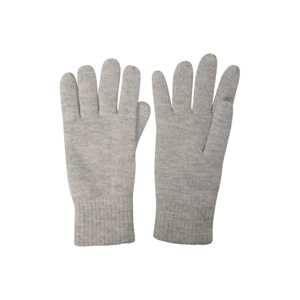 Mountain Warehouse Dam/Damer Thinsulate Stickade Vinterhandskar Light Grey One Size