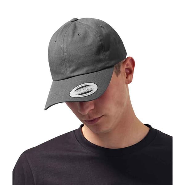 Flexfit Unisex Lågprofil Bomullstwill Keps One Size Mörkgrå Dark Grey One Size