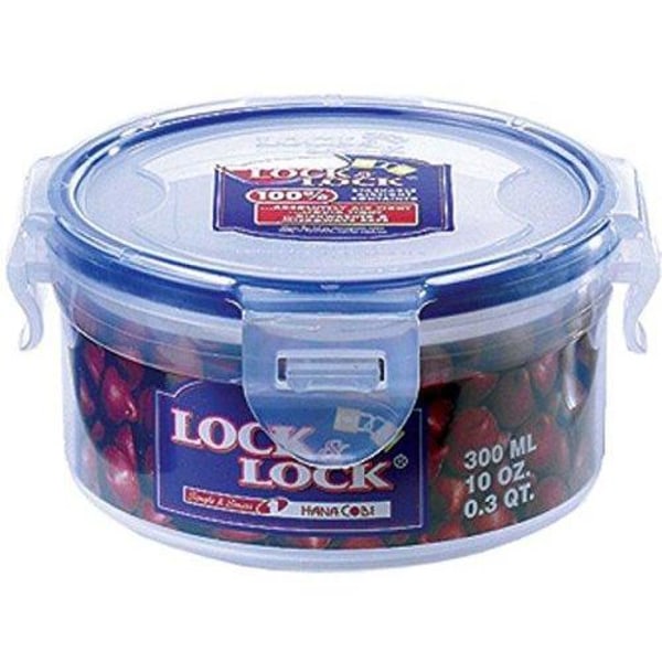 Lock & Lock Rund Behållare 300ml Klar Clear 300ml