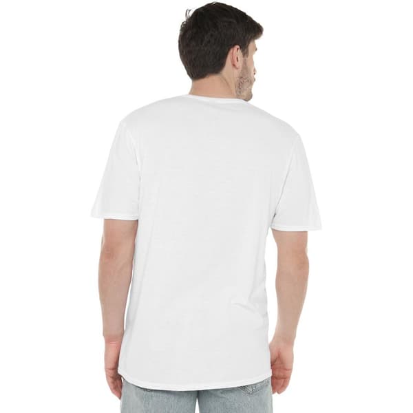Zoolander Herr Logotyp T-shirt 4XL Vit White 4XL
