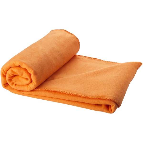 Bullet Huggy Filt And Pouch 150 x 120 cm Orange Orange 150 x 120 cm