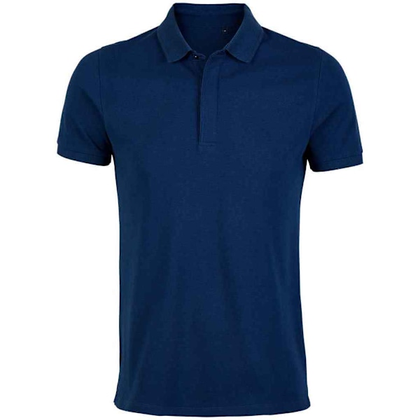 NEOBLU Herr Owen Pique Poloskjorta 3XL Mörkblå Deep Blue 3XL