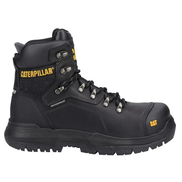 Caterpillar Mens Diagnostic 2.0 Säkerhetskängor i Läder 11 U Black 11 UK