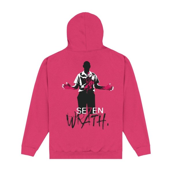 Se7en Unisex Vuxen Hoodie L Hot Pink Hot Pink L