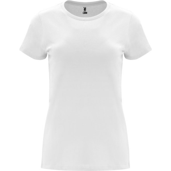 Roly Dam/Dam Capri Kortärmad T-shirt XXL Vit White XXL