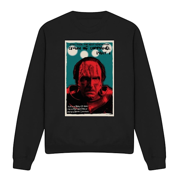 Star Trek Unisex Vuxen The Next Generation Säsong 6 Avsnitt 10 Black M