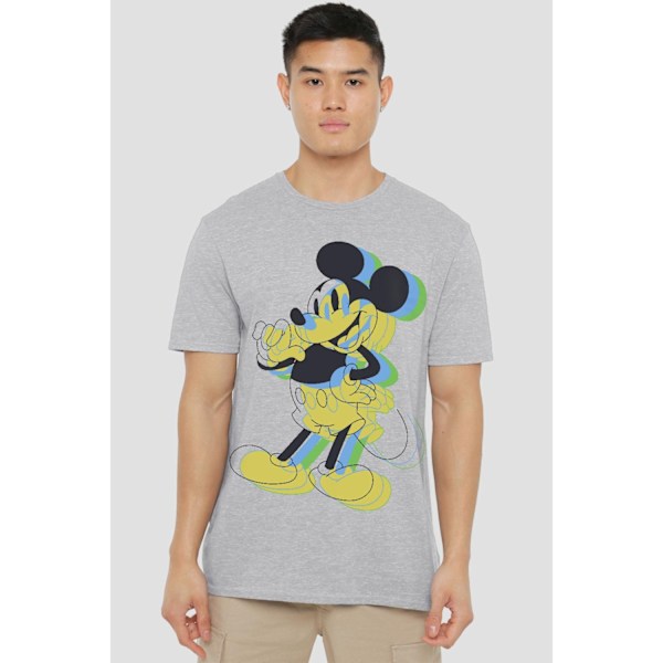 Disney Herr Trippy Musse Pigg T-Shirt 3XL Sport Heather Sport Heather 3XL