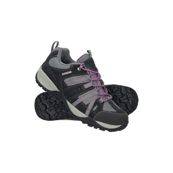 Mountain Warehouse Dam/Damer Direction II Mockaskinn Bred Walkin Grey 4 UK