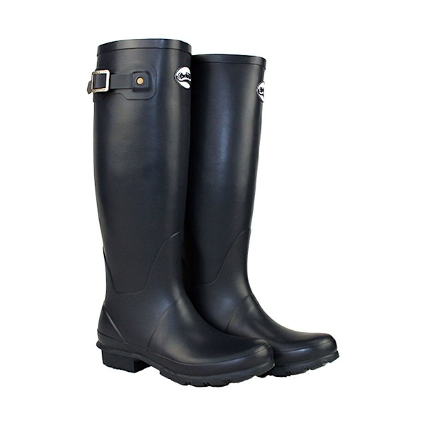 Rockfish Womens/Ladies Tall Standard Matt Wellington 3 UK Svart Black 3 UK