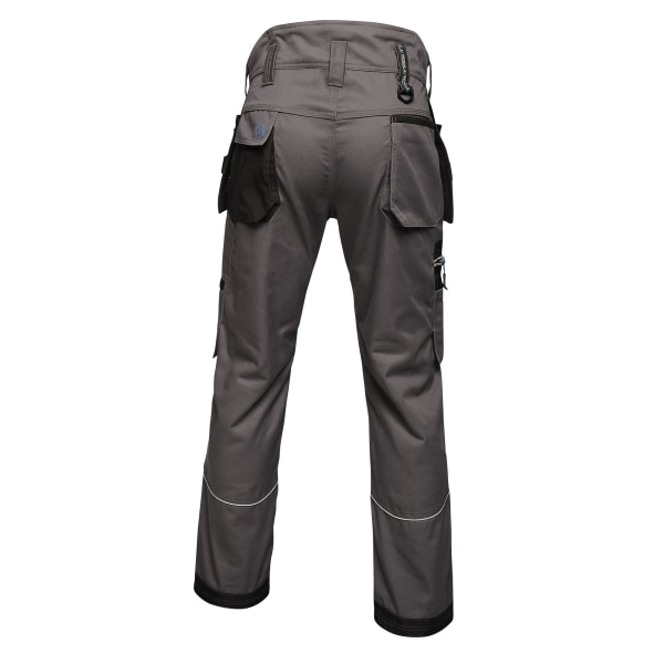 Regatta Mens Execute Holster Premium Work Trousers 30R Iron Iron 30R