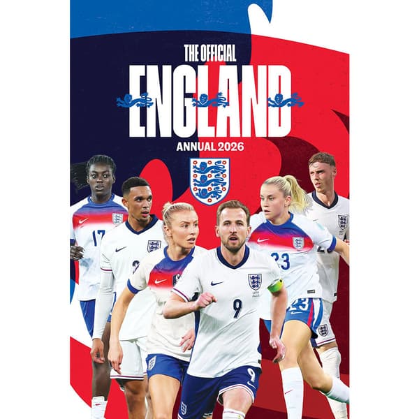 England FA 2026 Årsbok One Size Vit/Röd White/Red One Size