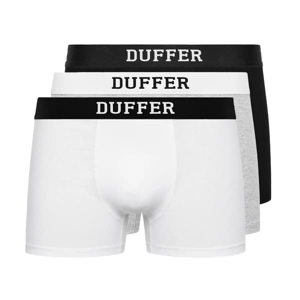Duffer Klassiska Boxershorts för Män (3-pack) M Flerfärgad Multicoloured M