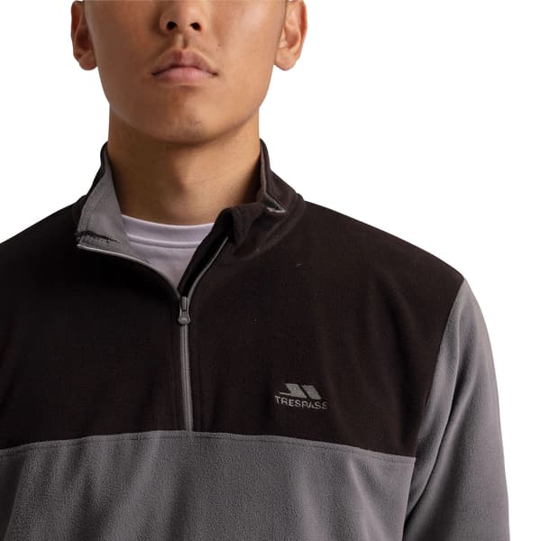 Trespass Curtiston AT100 Fleece Tröja Herr S Carbon Carbon S