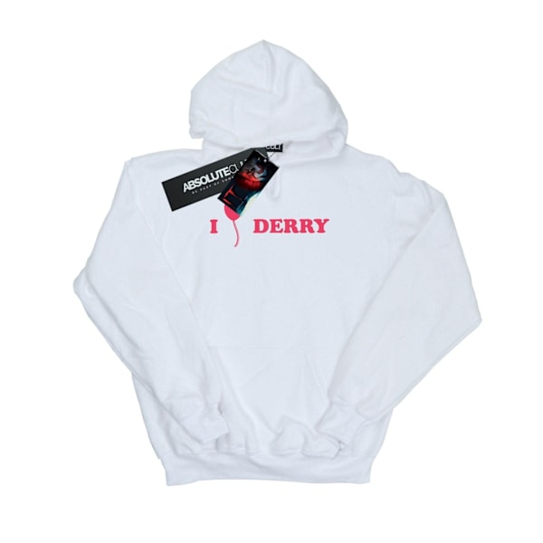 It Chapter 2 Herr Derry Ballong Hoodie 3XL Vit White 3XL