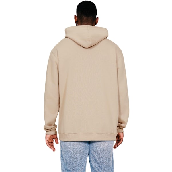 Casual Classics Herr Ringspun Bomull Hög Överdimensionerad Hoodie M Sa Sand M