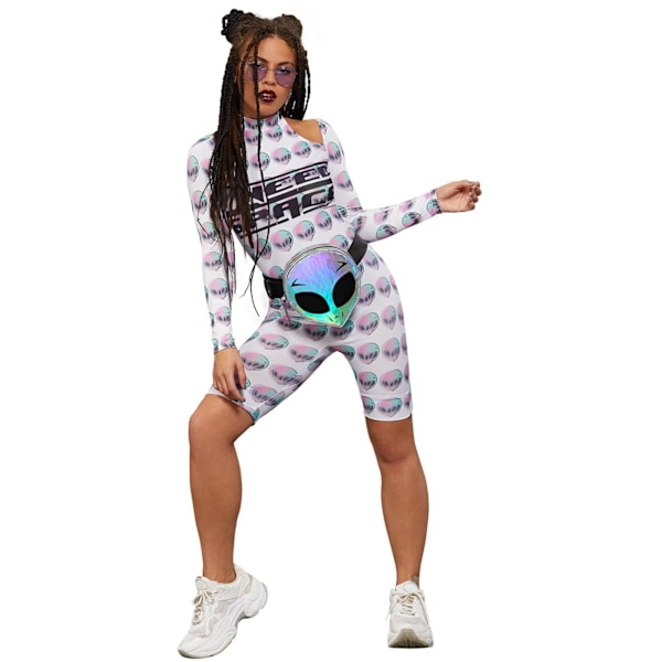 Fever Dam/Dam Need Space Unitard S Vit White S