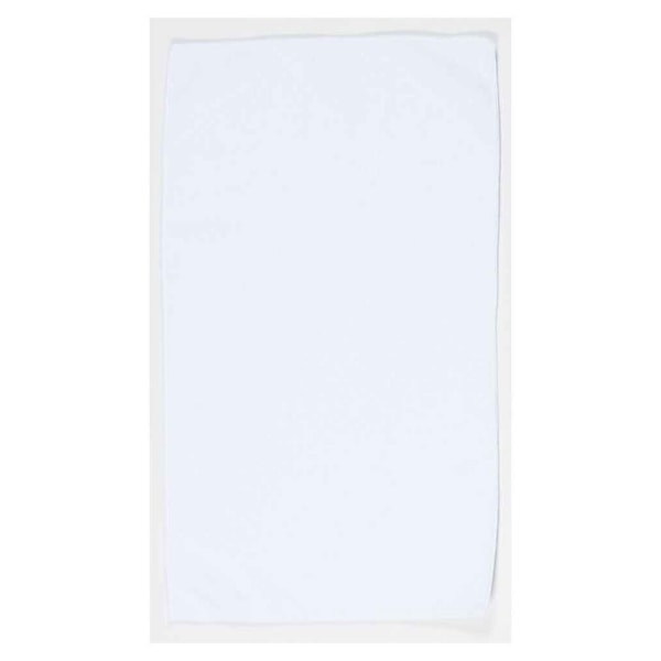 Towel City Mikrofiber Gäst Handduk En Storlek Vit White One Size