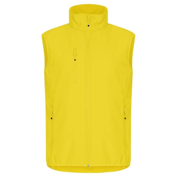 Clique Klassisk Softshelljacka för män S Gul Yellow S