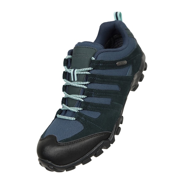 Mountain Warehouse Dam/Damer Belfour Mocka Vattentäta Promenadskor Navy 4 UK