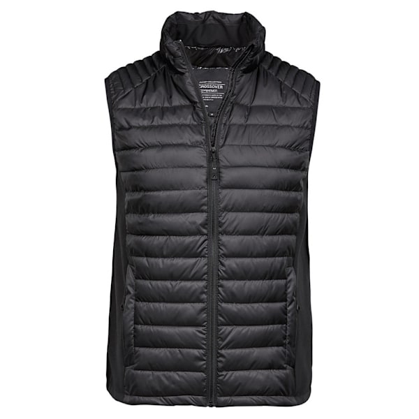 Tee Jays herr Crossover Bodywarmer L Jet Black/Black Jet Black/Black L