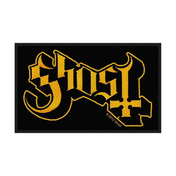 Ghost Logo Patch One Size Svart/Gul Black/Yellow One Size