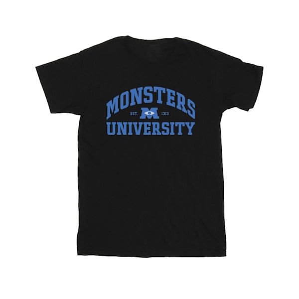 Disney Herr Monsters University Logotyp T-shirt 3XL Svart Black 3XL