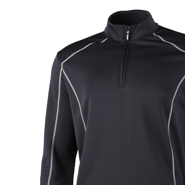 Rhino Seville 1/4 Zip Midlayer Sports Top 2XL Svart Black 2XL