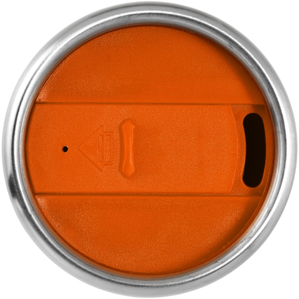 Bullet Elwood Isolerad Mugg 17,6 x 8,3 cm Silver/Orange Silver/Orange 17.6 x 8.3 cm