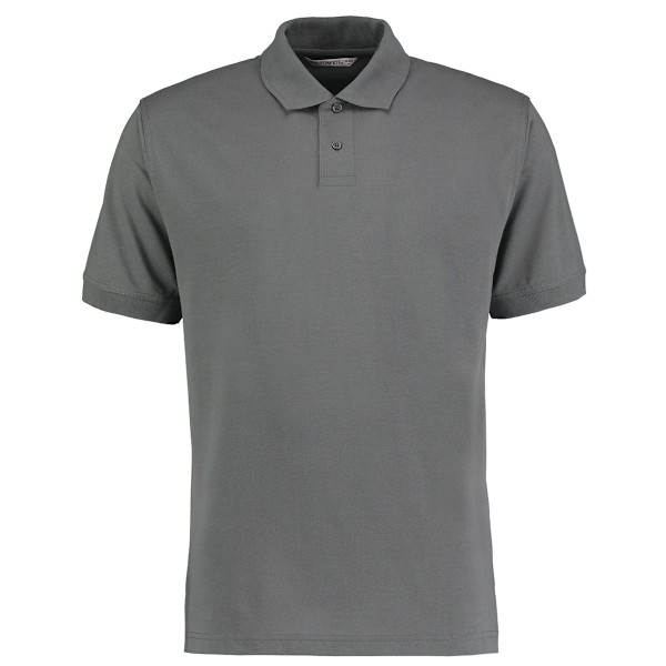 Kustom Kit Herr Regular Fit Workforce Pique Poloshirt XXL Mörk Dark Grey Marl XXL