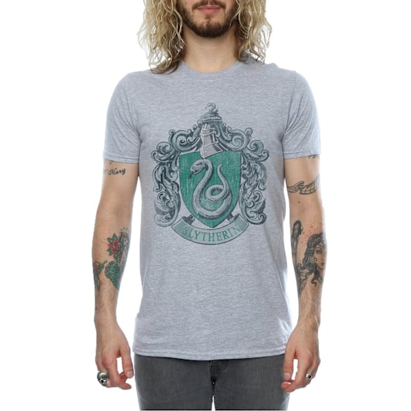 Harry Potter T-shirt för män Slytherin XL Sports Grey Sports Grey XL