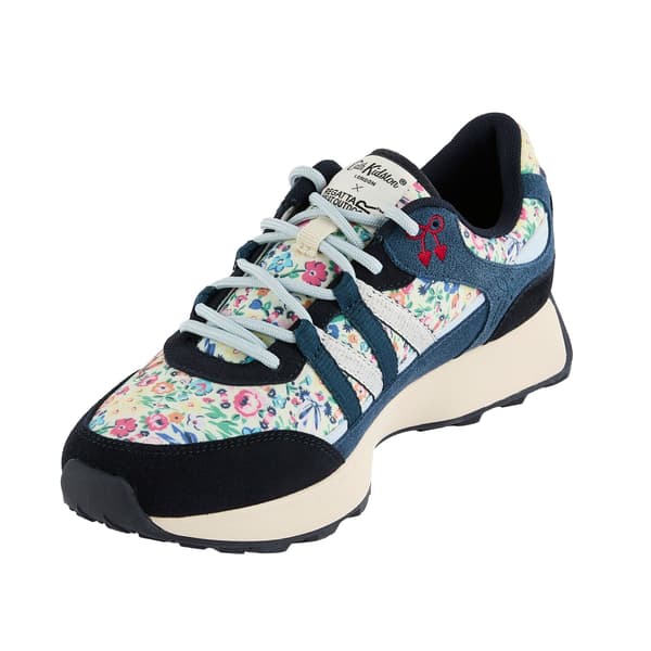 Regatta Dam Cath Kidston Harmony Ditsy Mockasneakers Cream/Navy 7 UK