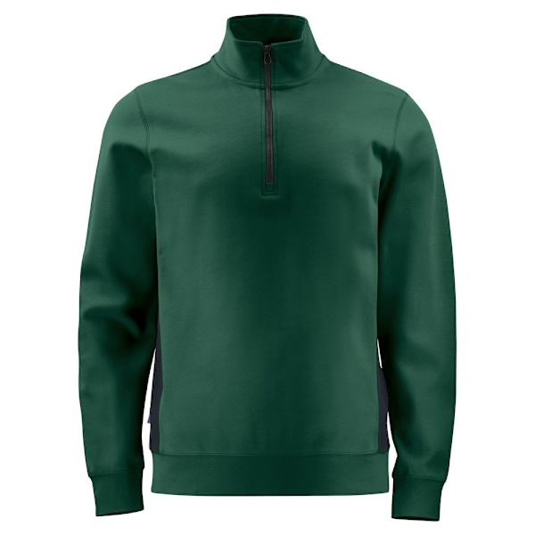 Projob Herr Halv Zip Sweatshirt M Forest Green Forest Green M