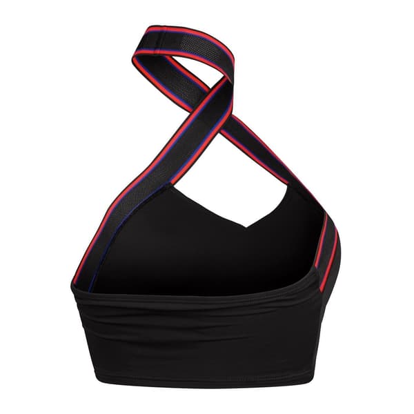 Speedo Dam Halter Neck Crop Top 6 UK Grå Grey 6 UK
