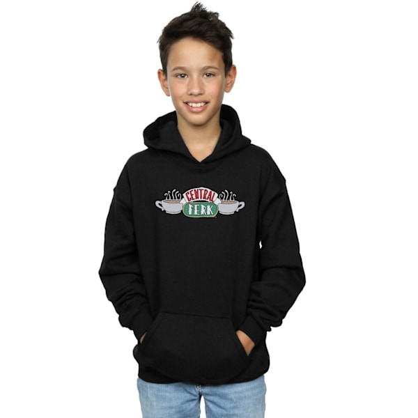 Friends Boys Central Perk Sketch Hoodie 7-8 år Svart Black 7-8 Years