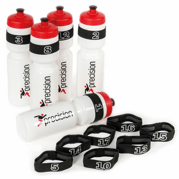 Precision Elastiska Flasknummer (17-pack) One Size Svart/Vit Black/White One Size