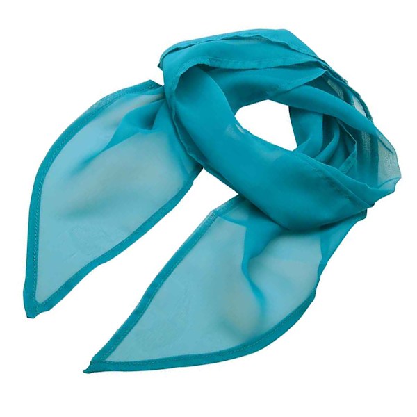 Premier Unisex Vuxen Färger Chiffon Scarf En Storlek Teal Teal One Size