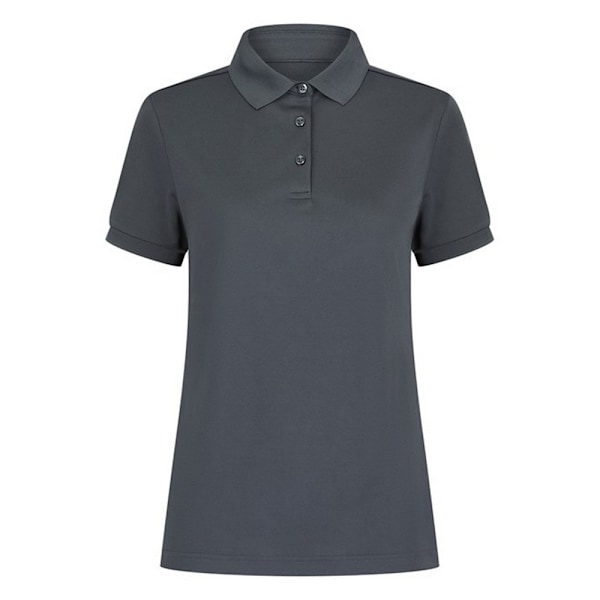 Henbury Dam/Damer Återvunnen Polyester Pikétröja S Charcoal Charcoal Grey S