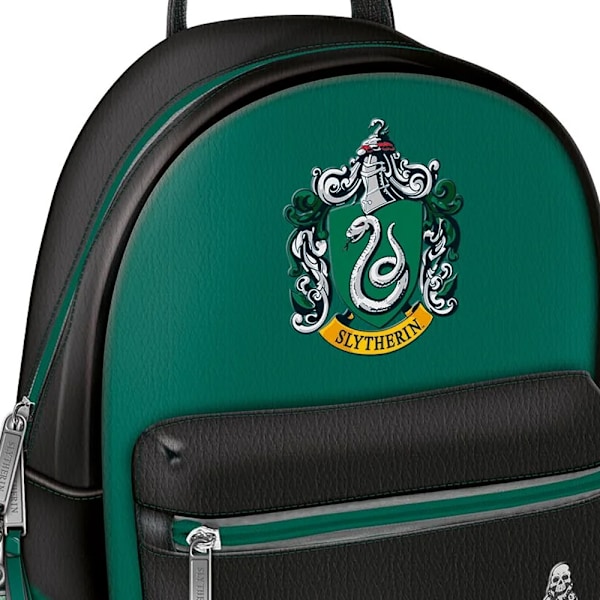 Harry Potter Slytherin Ryggsäck One Size Grön/Svart Green/Black One Size