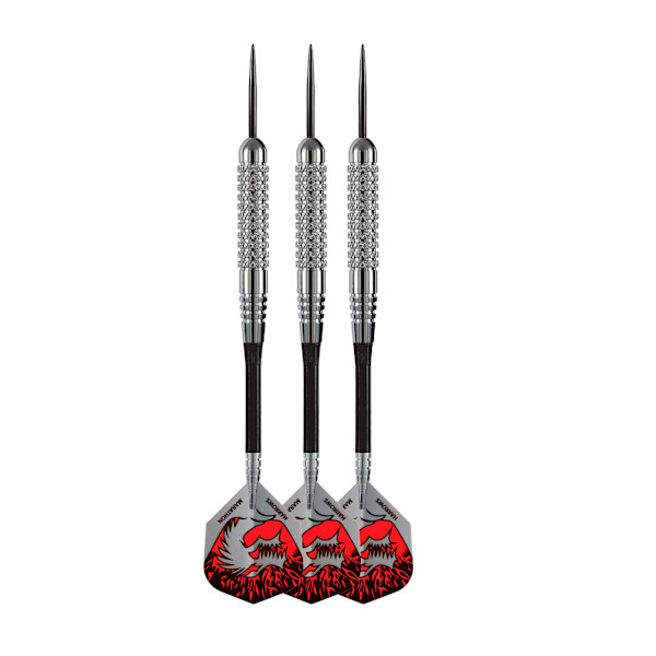 Harrows Silver Arrows Darts 20g Silver/Svart/Röd Silver/Black/Red 20g